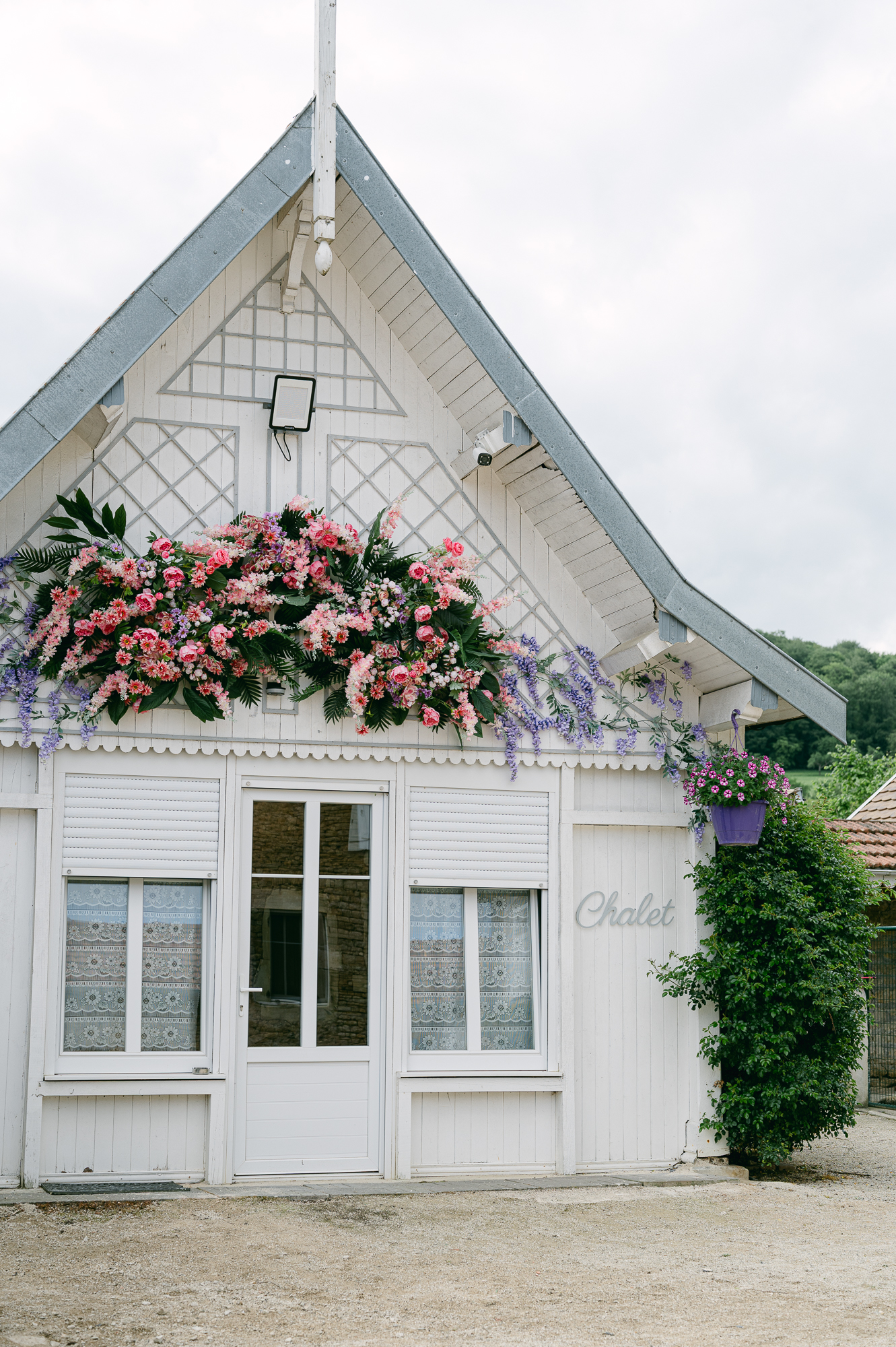Le chalet fleuri du Domaine
